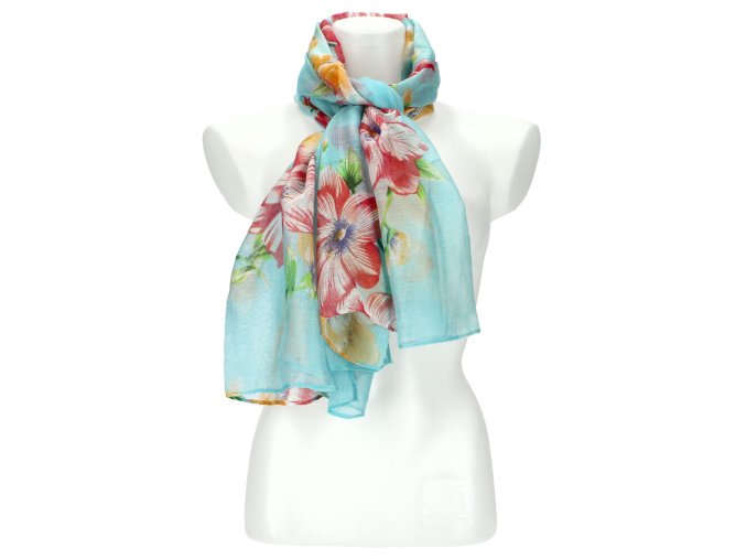 letni damsky satek m208 svetle modry