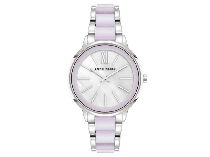 11564 anne klein damske hodinky kulate stribrne ak 1413irsv