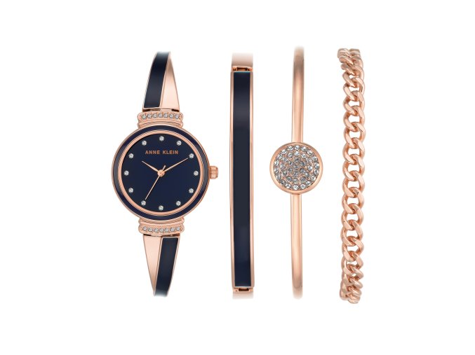 8250 3 anne klein darkova sada hodinek ak 2536rnst