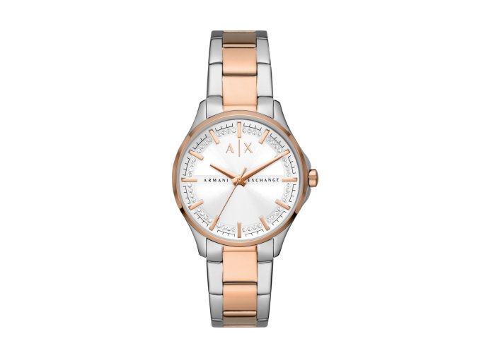 12352 armani exchange lady hampton damske hodinky kulate ax5258