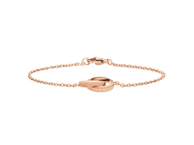 3825 daniel wellington naramek elan unity rose gold 185mm dw00400162
