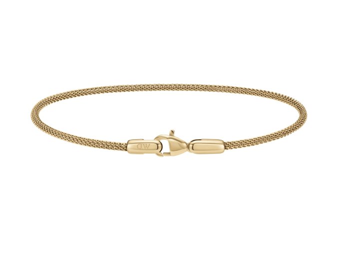 Daniel Wellington náramek mesh Evergold (Velikost 185)