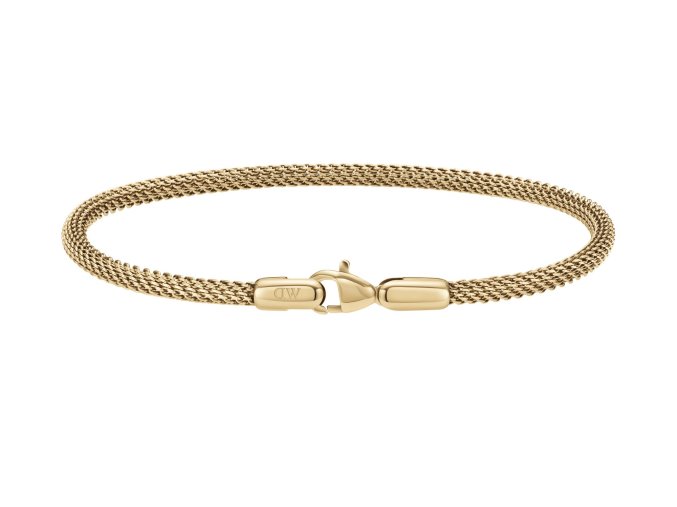 Daniel Wellington náramek mesh Evergold (Velikost 205)