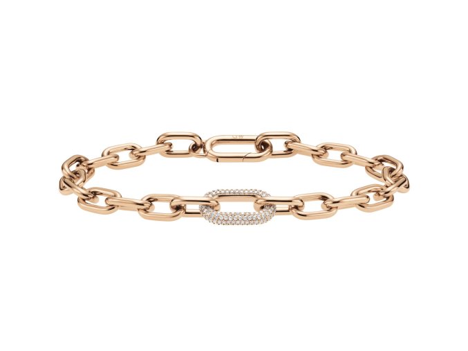 Daniel Wellington náramek ocelový Crystal Link (Velikost 185)