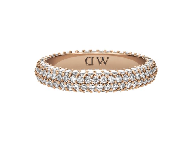 Daniel Wellington prsten ocelový Pavé (Velikost 60)