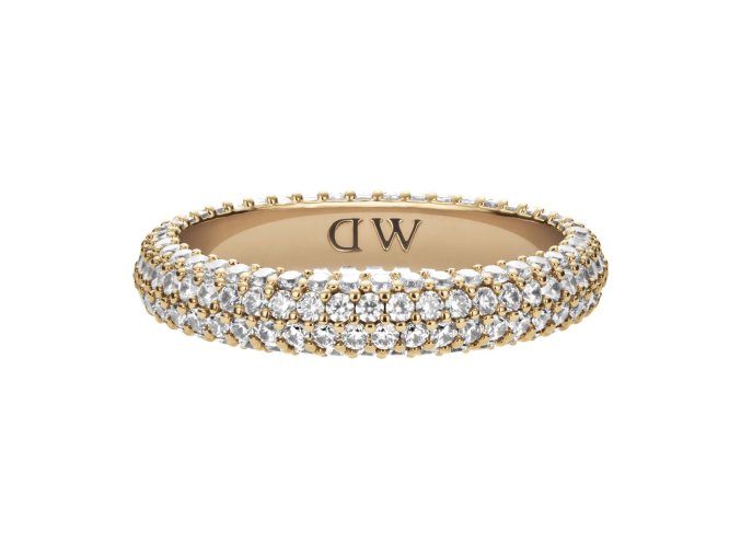 Daniel Wellington prsten ocelový Pavé (Velikost 60)