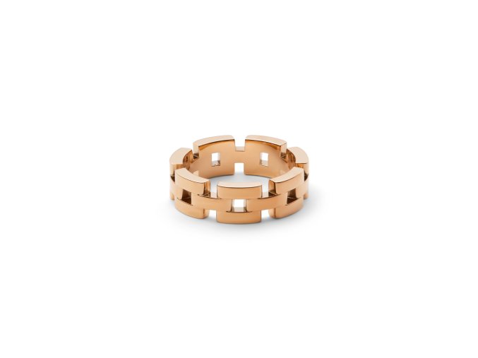 11603 daniel wellington ruzovozlaty prsten ocelovy 3 link