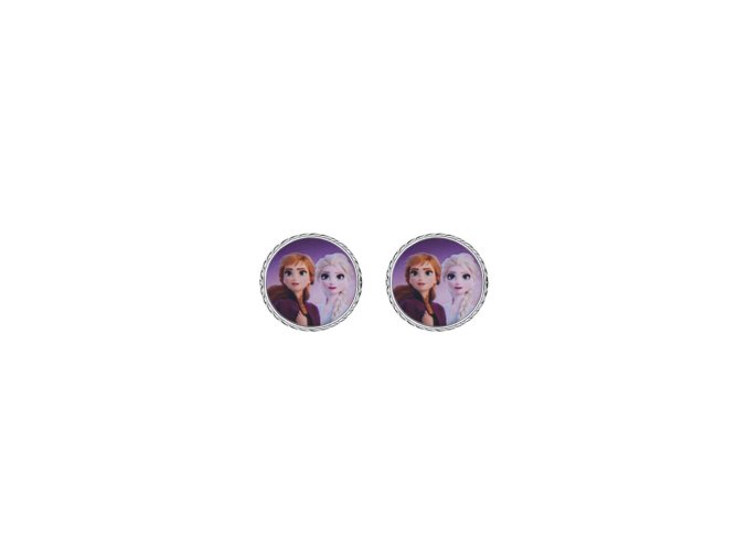 10099 disney detske nausnice anna a elsa stribrne es00023sl cs