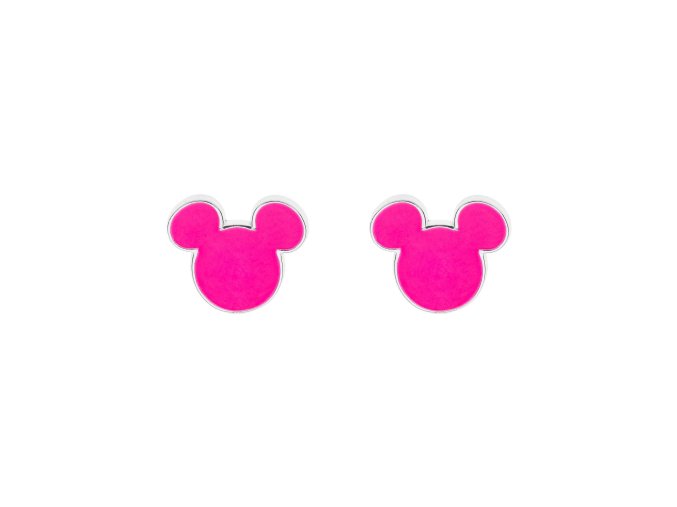 10981 disney detske nausnice mickey mouse stribrne es00063snfl cs