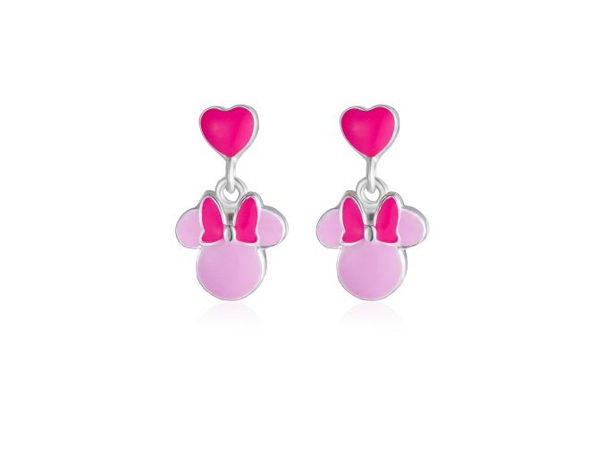 13003 disney detske nausnice mini minnie stribrne es00111sl cs