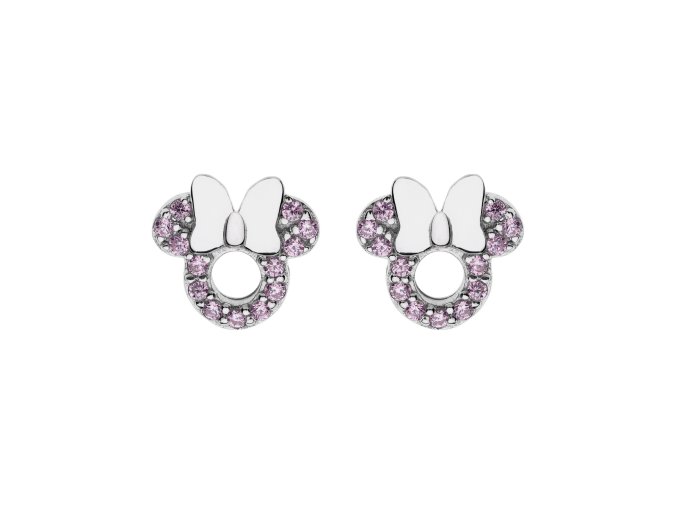 10984 1 disney detske nausnice minnie mouse stribrne es00065rzpl cs