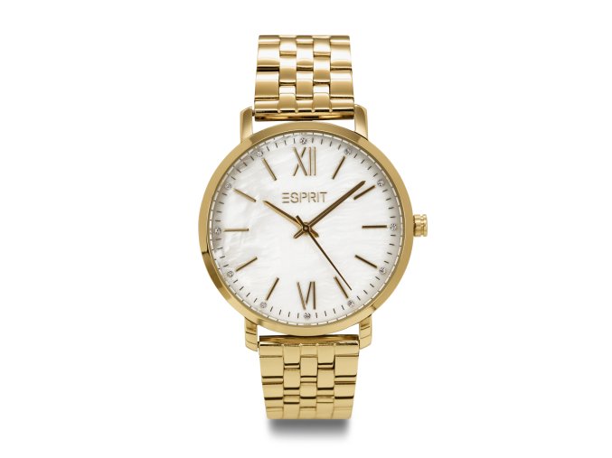 8342 3 esprit damske hodinky zlate eslw23759yg