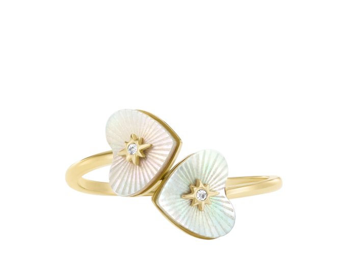 12319 fossil damsky prsten ocelovy jf04734710 8