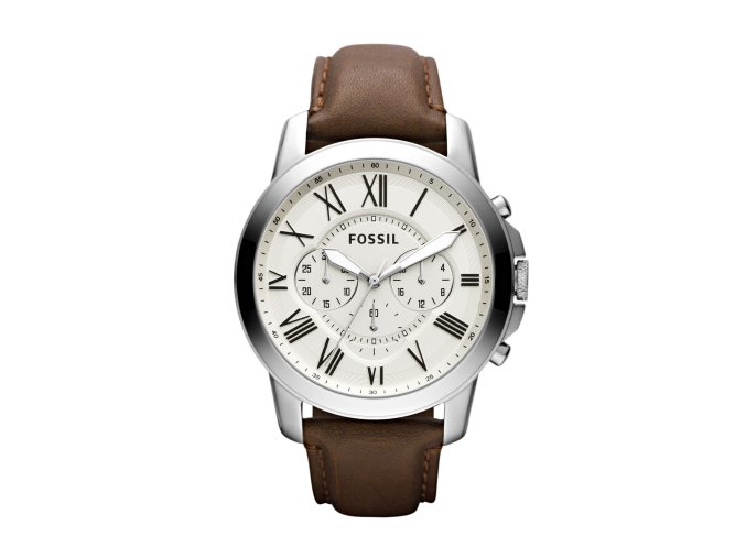 9498 fossil grand panske hodinky kulate fs4735