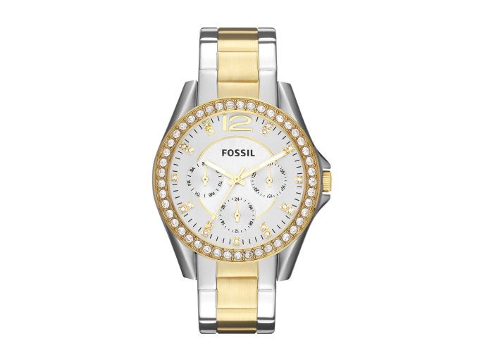 12391 fossil riley damske hodinky kulate es3204