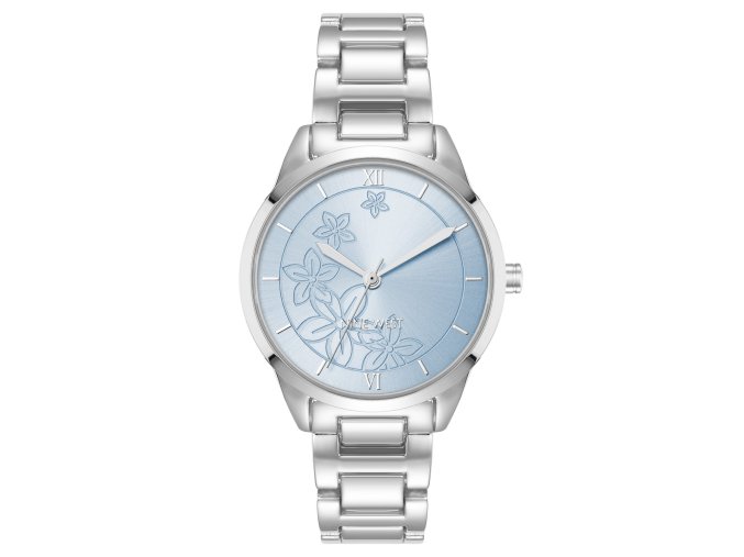 11528 nine west damske hodinky kulate stribrne nw 3017lbsv