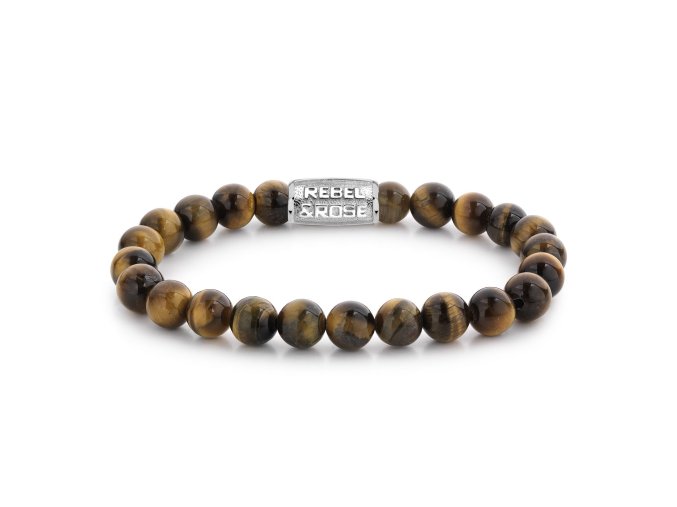 1215 rebel rose pansky naramek tiger lily 8mm