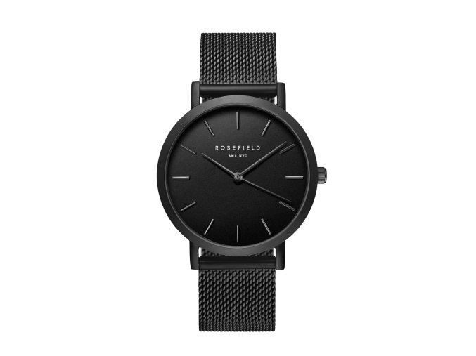 954 rosefield hodinky the mercer black black mbb m43