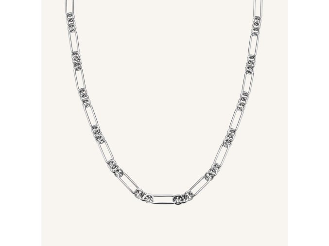 7073 1 rosefield nahrdelnik stribrne barvy bold chain jnccs j617