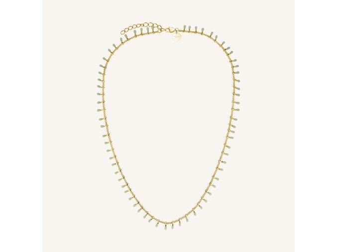 6860 3 rosefield nahrdelnik zlate barvy drop chain jndcg j680