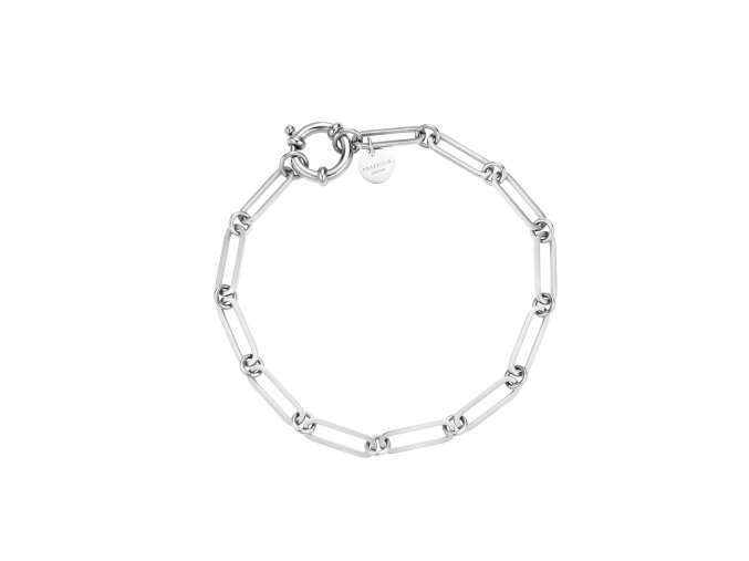 7013 1 rosefield naramek stribrne barvy chunky chain jbrcs j608