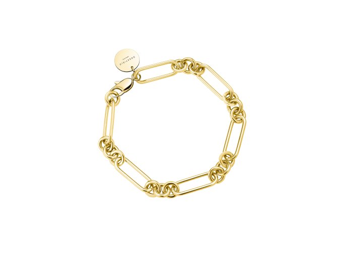 7016 1 rosefield naramek zlate barvy bold chain jbccg j609