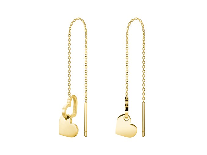 6794 1 rosefield nausnice ve zlate barve double heart jedhg j686