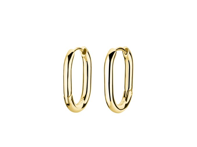 6887 1 rosefield nausnice zlate barvy small oval hoops jeosg j569
