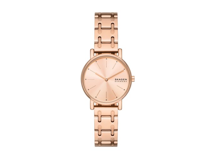 10381 skagen signatur lille damske hodinky kulate skw3125