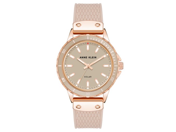 13192 anne klein damske hodinky kulate ak 3890rgbh