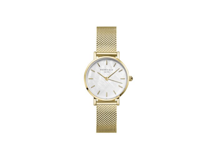 13765 rosefield small edit mesh gold damske hodinky smgmg s06