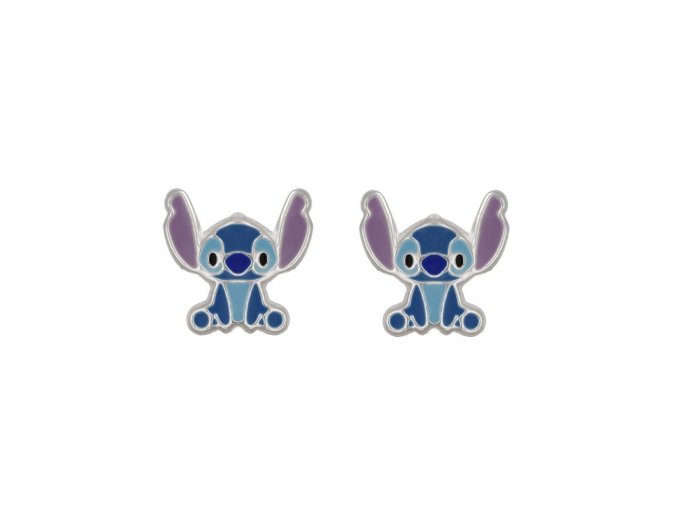 10153 disney detske nausnice stitch stribrne es00089sl cs