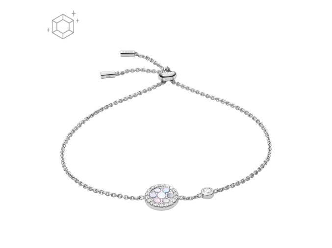 12739 fossil damsky naramek stribrny jfs00519040