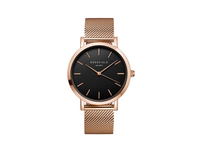 957 rosefield hodinky the mercer black black mbr m45