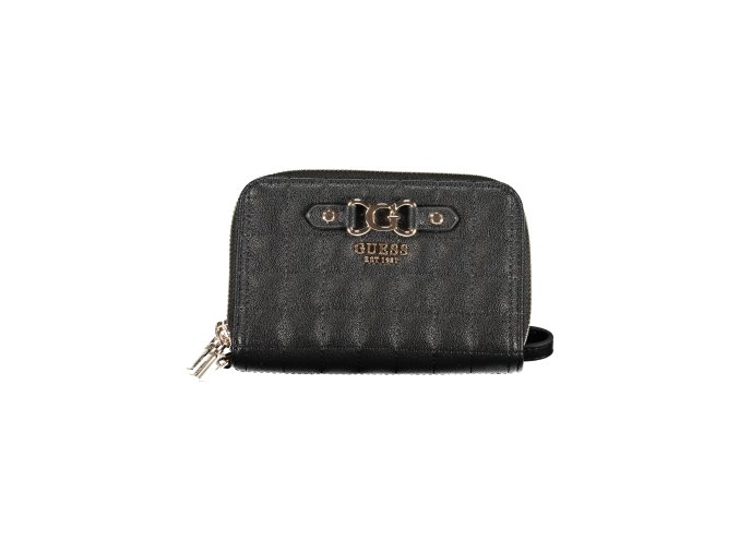 Štýlová Dámska Kabelka GUESS JEANS  15.0X10.0X4.0cm  Čierna (Velkost UNI, Farba Čierna)