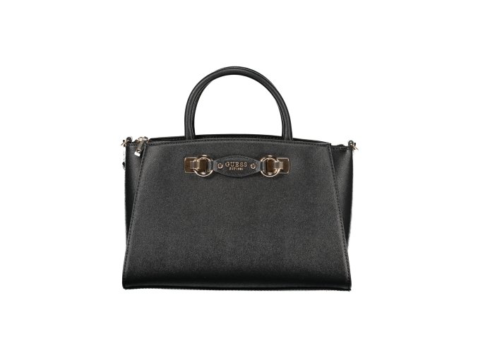 Štýlová Dámska Kabelka GUESS JEANS  29.0X19.0X11.0cm  Čierna (Velkost UNI, Farba Čierna)