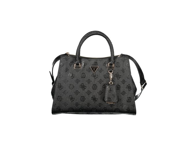 Štýlová Dámska Kabelka GUESS JEANS  33.0X25.0X13.0cm  Čierna (Velkost UNI, Farba Čierna)