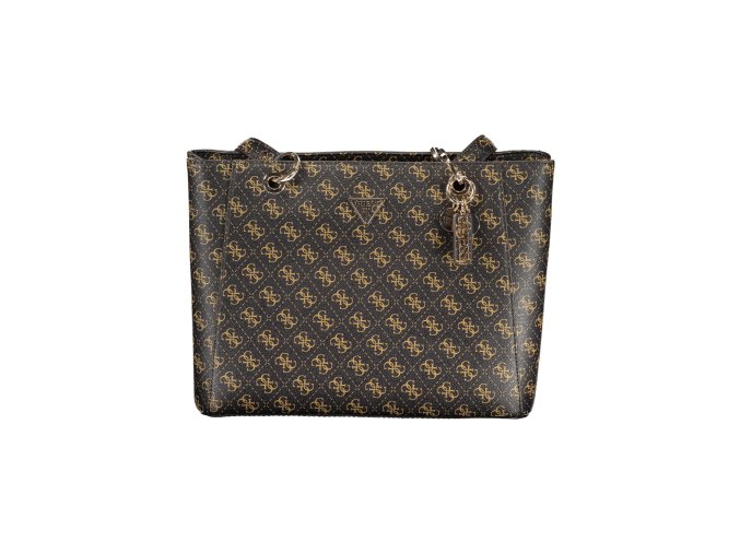 Štýlová Dámska Kabelka GUESS JEANS  35.0X26.0X10.0cm  Hnedá (Velkost UNI, Farba Hnedá)