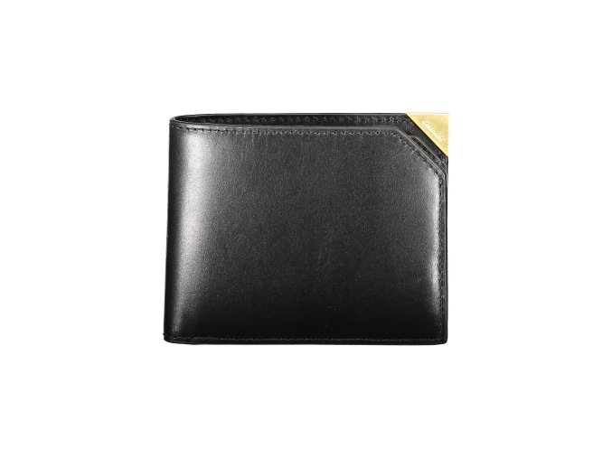 Praktická Pánska Peňaženka CALVIN KLEIN 12X10X2cm Čierna (Velkost UNI, Farba Čierna)