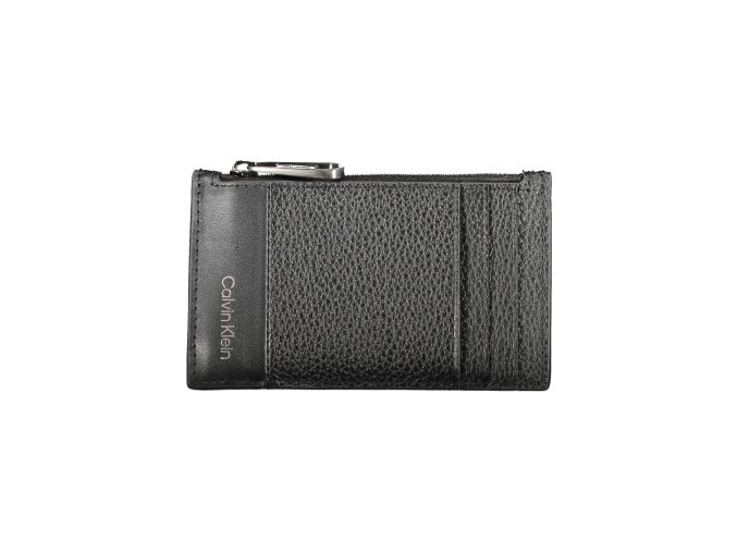Praktická Pánska Peňaženka CALVIN KLEIN 13X8X1cm Čierna (Velkost UNI, Farba Čierna)