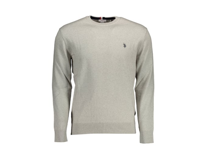 Elegantný Pánsky Pulóver U.S. POLO Šedá (Velkost 3XL, Farba Šedá)