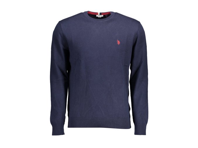 Elegantný Pánsky Pulóver U.S. POLO Modrá (Velkost 2XL, Farba Modrá)