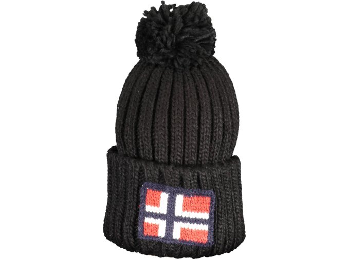 Štýlová Pánska Čiapka NORWAY 1963 Čierna (Velkost UNI, Farba Čierna)