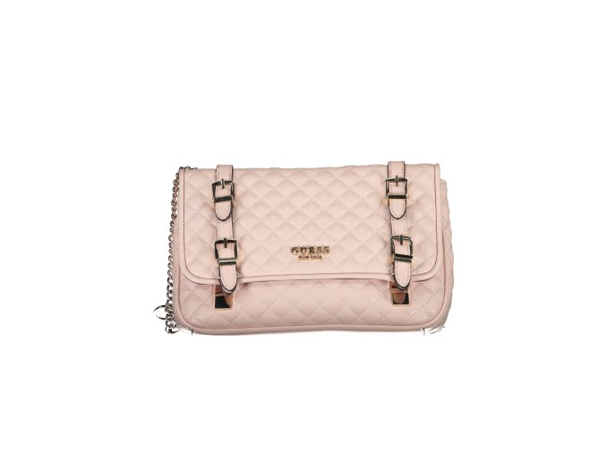 Štýlová Dámska Kabelka GUESS JEANS  26X19X7cm  Ružová (Velkost UNI, Farba Ružová)