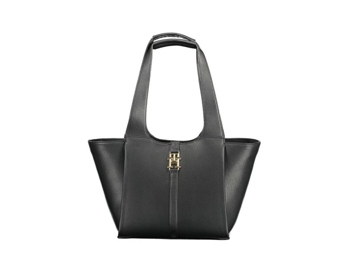 Štýlová Dámska Kabelka TOMMY HILFIGER  40X24X17cm  Čierna (Velkost UNI, Farba Čierna)