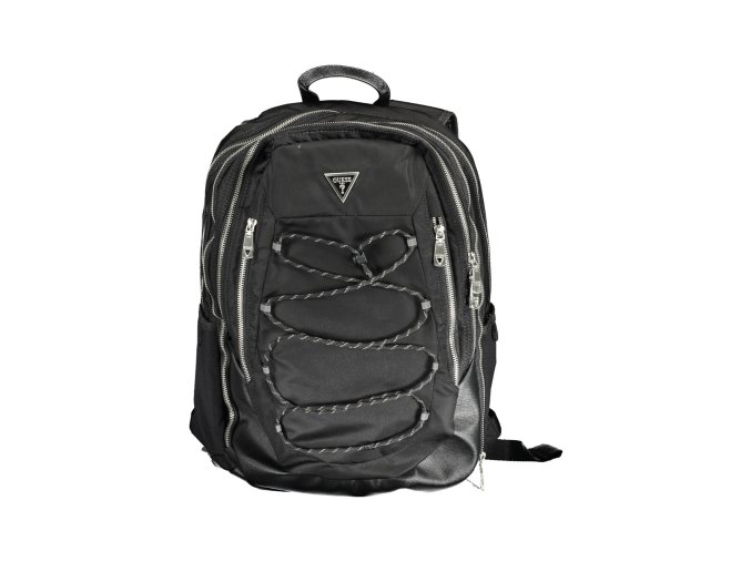 Praktický Pánsky Batoh GUESS JEANS 35X41X18cm Čierna (Velkost UNI, Farba Čierna)
