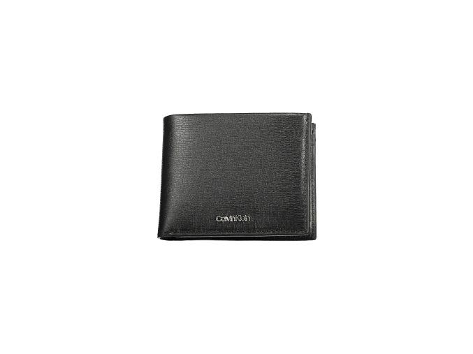 Praktická Pánska Peňaženka CALVIN KLEIN 11X10X2cm Čierna (Velkost UNI, Farba Čierna)