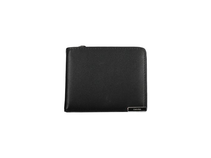 Praktická Pánska Peňaženka CALVIN KLEIN 11X9X3cm Čierna (Velkost UNI, Farba Čierna)