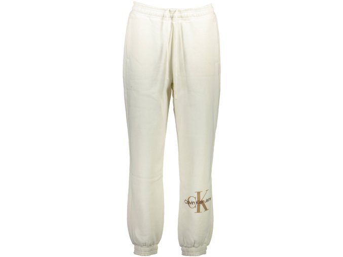 Športové Dámske Nohavice CALVIN KLEIN Biela (Velkost XL, Farba Biela)