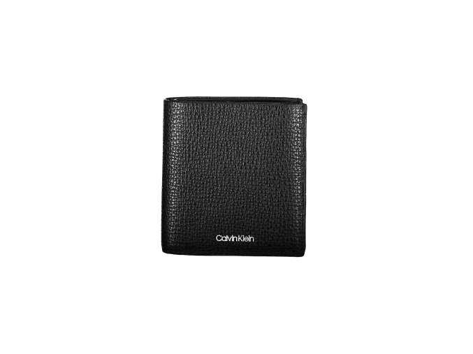 Praktická Pánska Peňaženka CALVIN KLEIN 10X11X2cm Čierna (Velkost UNI, Farba Čierna)